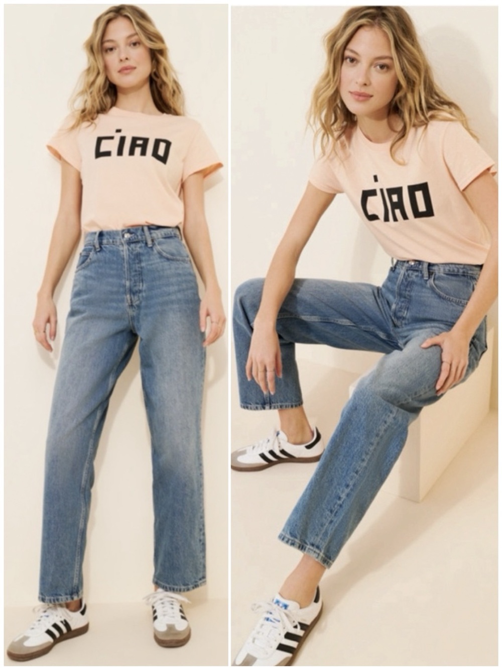 Free People x We The Free Cora Slouchy Straight Leg Jeans